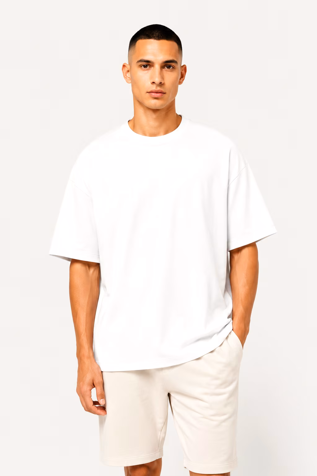 T-shirt Oversize d'Été — Porté face